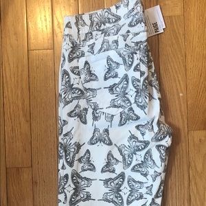 Paige butterfly print jeans